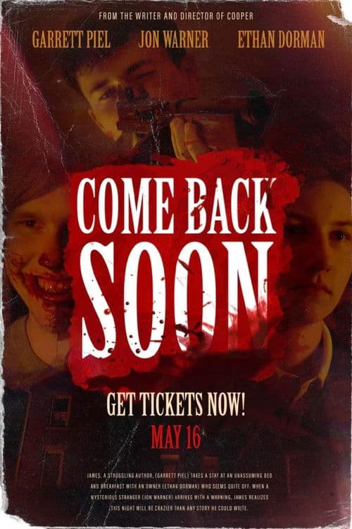 Come Back Soon poster