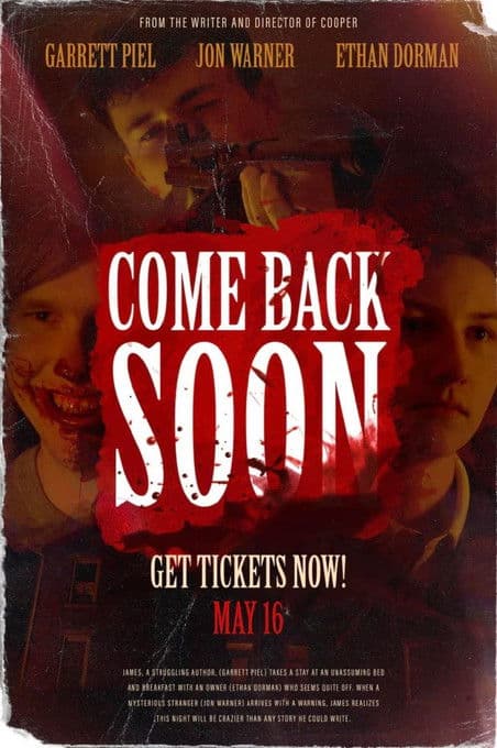 Come Back Soon poster