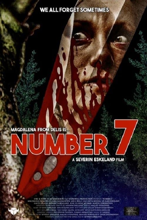 Number 7 poster