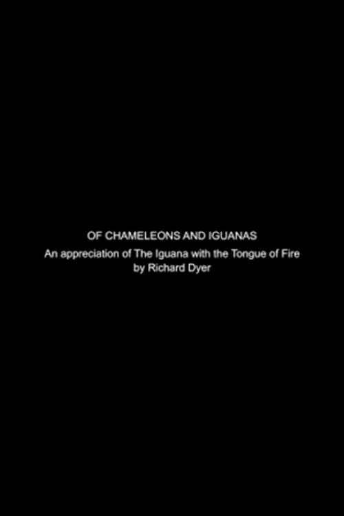 Of Chameleons and Iguanas: A Video Appreciation of The Iguana with the Tongue of Fire poster