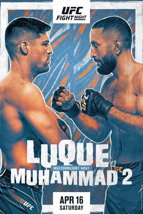 UFC on ESPN 34: Luque vs. Muhammad 2 poster