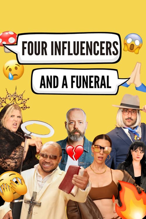 Four Influencers and a Funeral poster