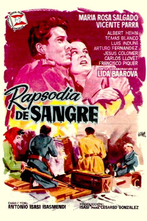 Rapsodia de sangre poster