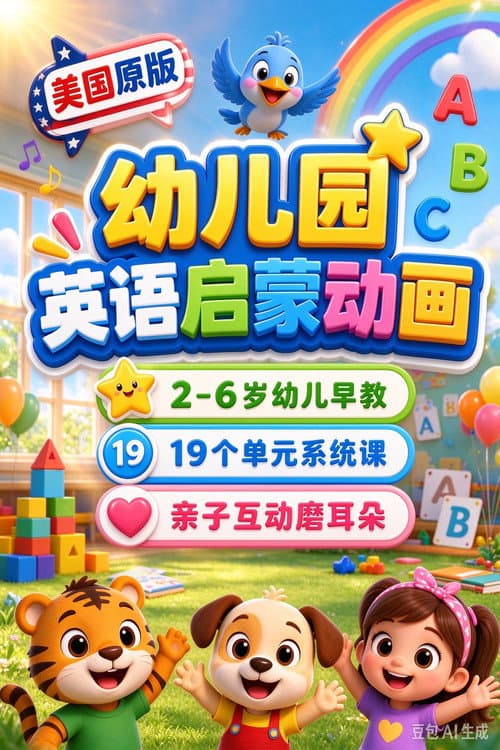 幼儿园早教英语动画