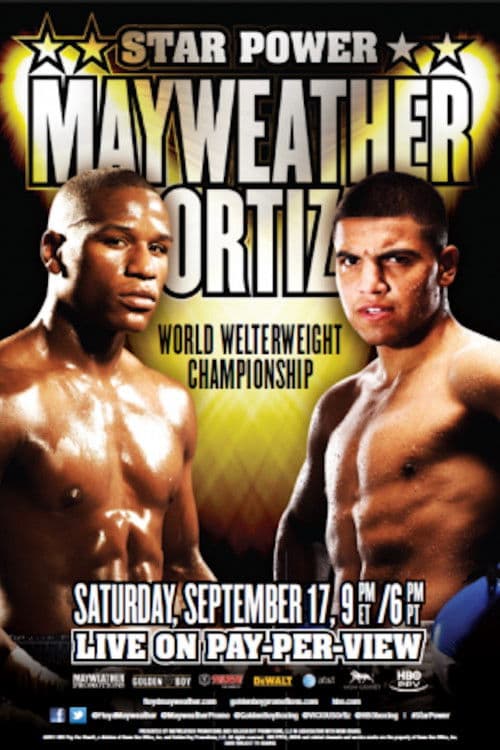 Floyd Mayweather Jr. vs. Victor Ortiz poster