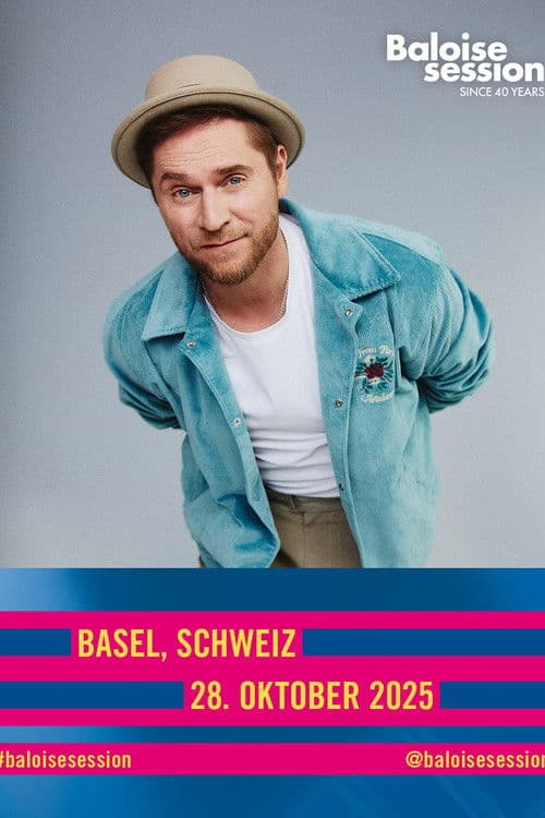 Johannes Oerding: Baloise Session 2025 poster