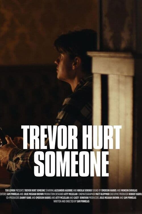 Trevor Hurt Someone poster