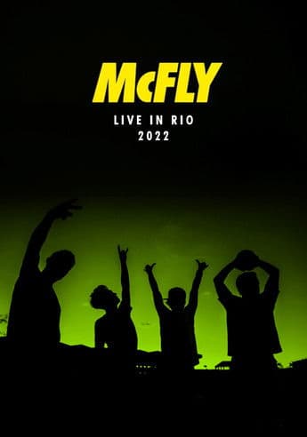 McFly: Live in Rio 2022 poster