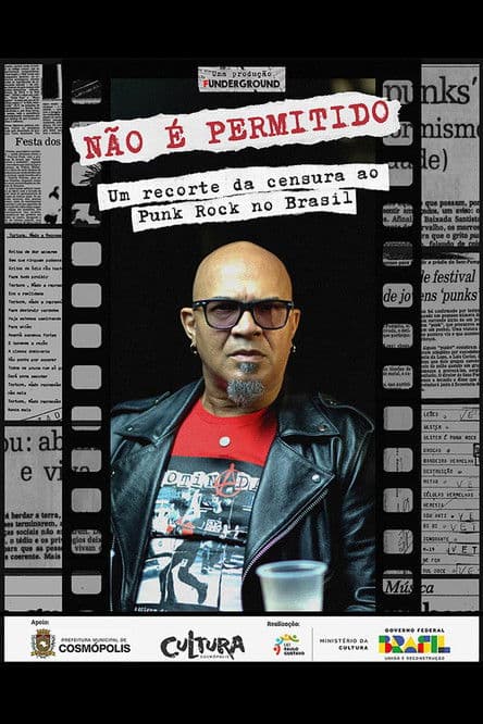 Não é Permitido: um recorte da censura ao Punk Rock no Brasil poster
