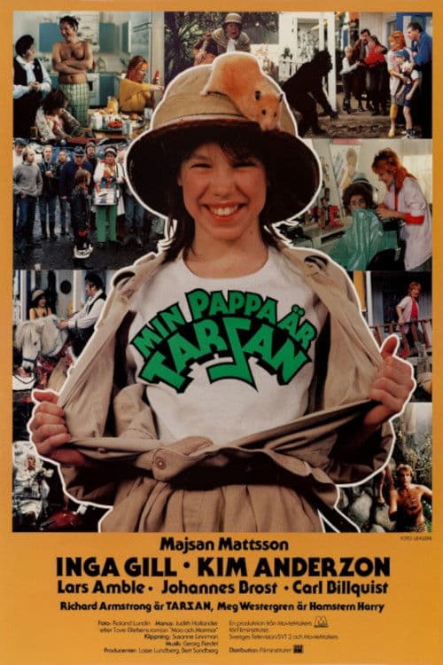 Min pappa är Tarzan poster