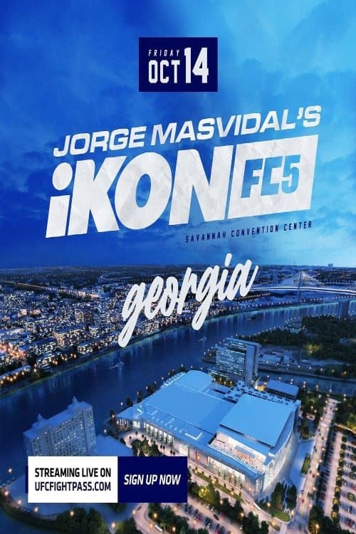 Jorge Masvidal's iKON FC 5: Renfro vs. Irizarry poster