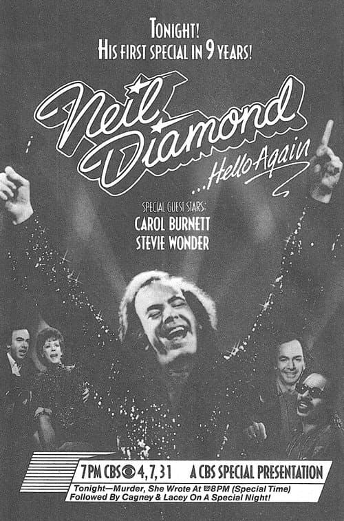 Neil Diamond... Hello Again poster