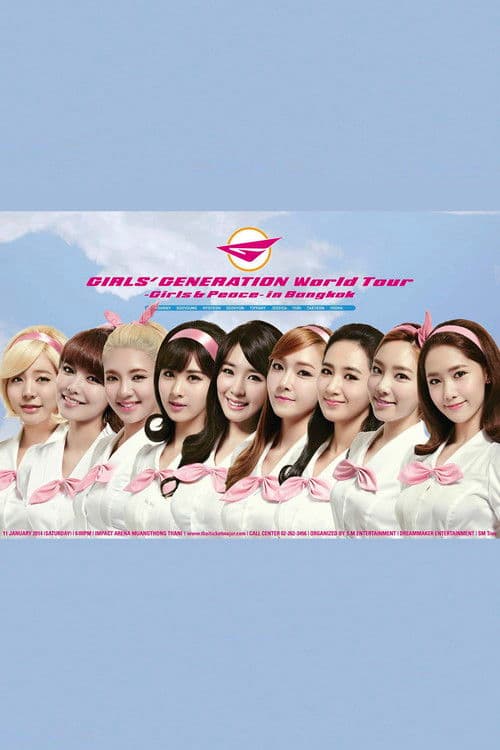 Girls' Generation World Tour - Girls & Peace in Seoul poster