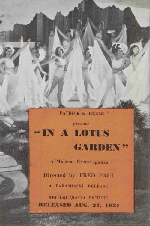 In a Lotus Garden poster