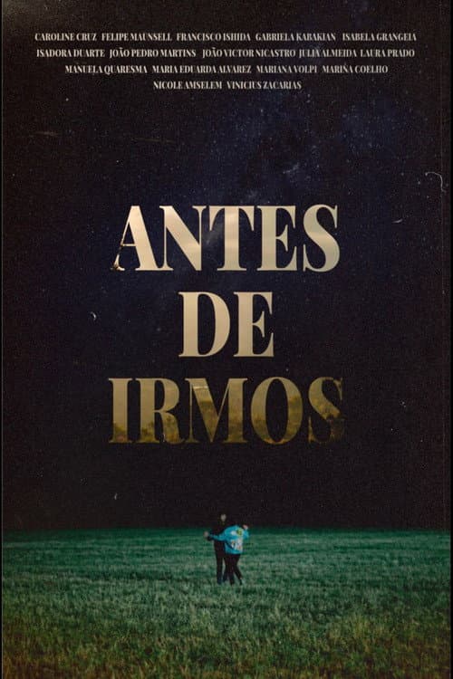Antes de Irmos poster