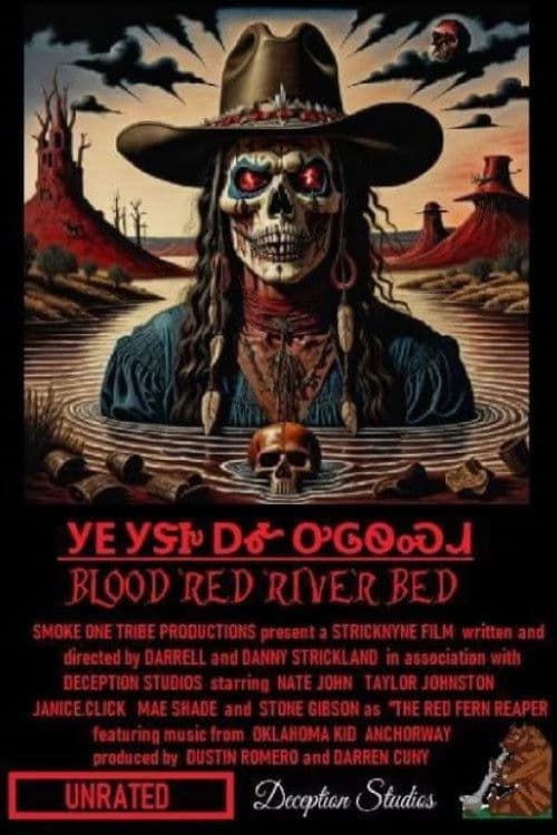 Blood Red River Bed poster
