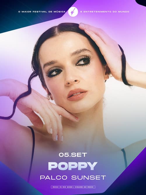 Poppy - Rock in Rio poster