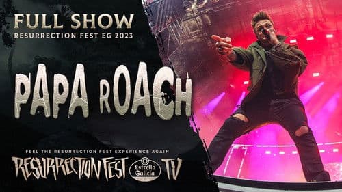 Papa Roach - Live at Resurrection Fest EG poster