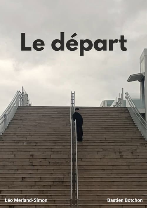 Le départ poster