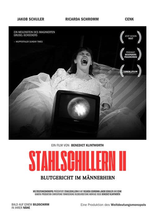Stahlschillern II - Blutgericht im Männerhirn poster