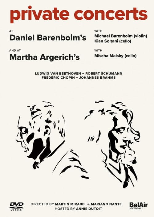 Concerts Privés chez Martha Argerich et Daniel Barenboim poster