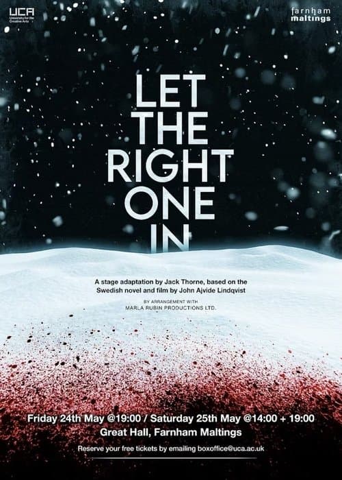Let The Right One In poster