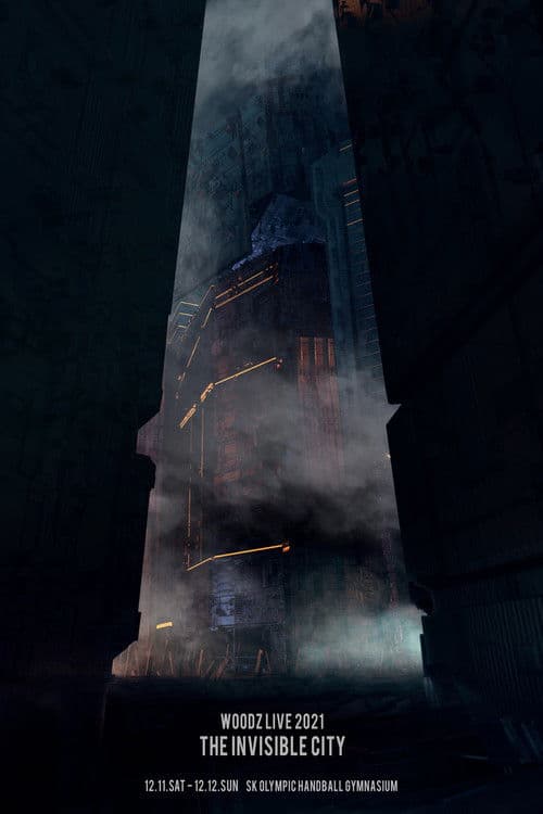 WOODZ LIVE 2021 ‘The Invisible City’ poster