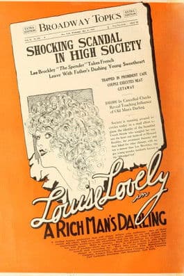 A Rich Man's Darling poster