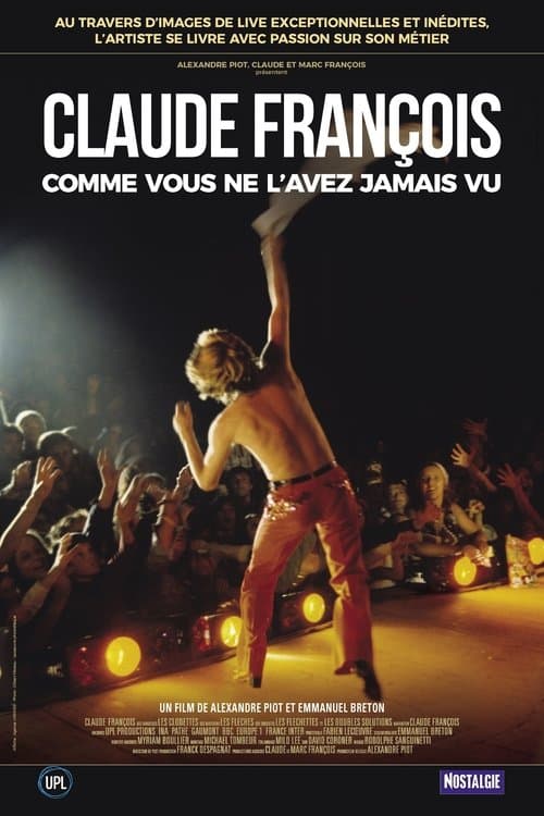 Claude François comme vous ne l'avez jamais vu poster