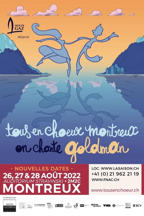 Tous en Chœur Montreux : On chante Goldman poster
