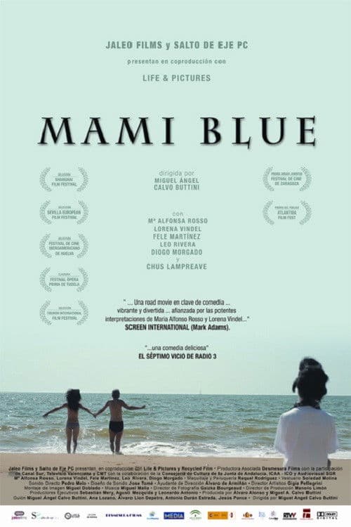 Mami blue poster