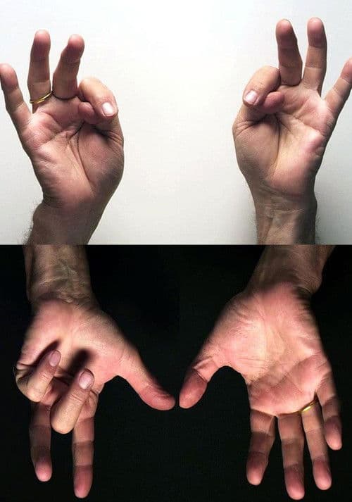 For Beginners (all the combinations of the thumb and finger) poster