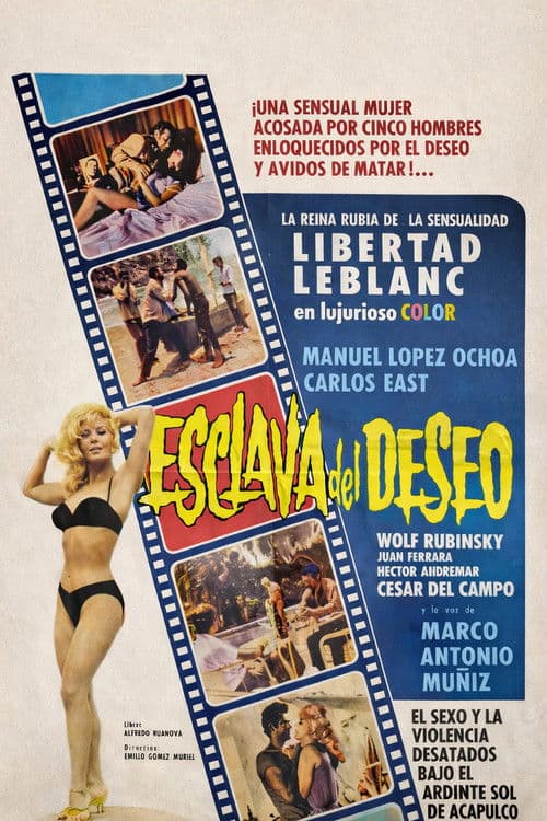 Esclava del deseo poster