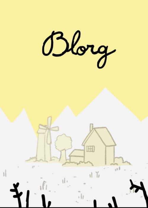 Blorg poster