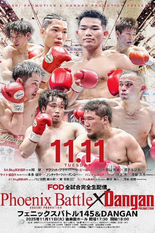 FUJI BOXING PHOENIX BATTLE 145 poster