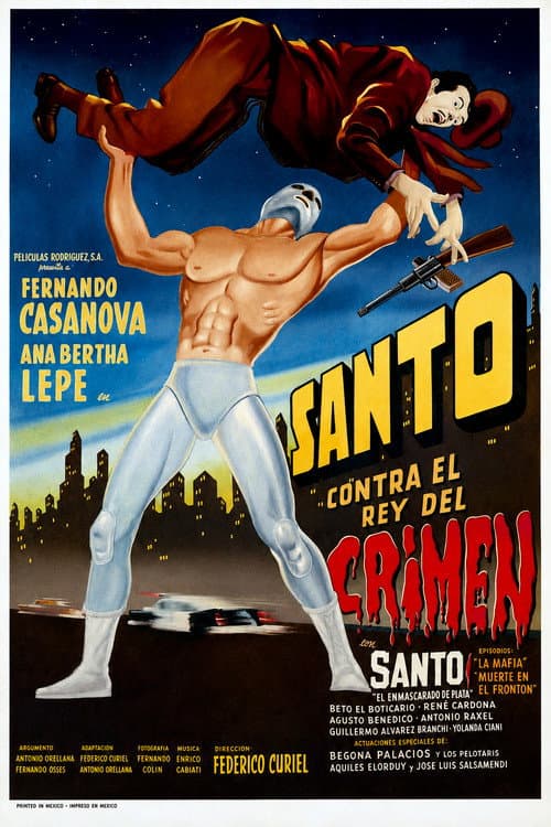 Santo vs. the King of Crime poster