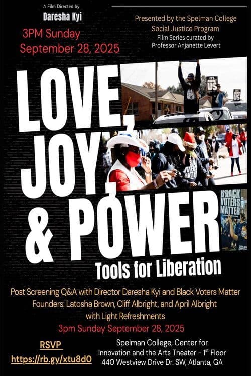 Love, Joy & Power: Tools for Liberation poster