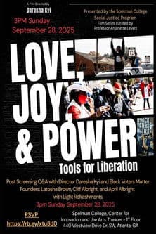 Love, Joy & Power: Tools for Liberation poster