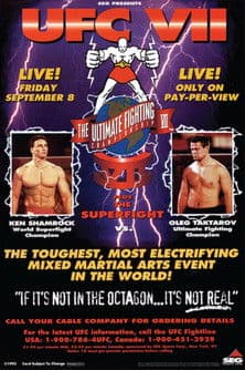 UFC 7: The Brawl in Buffalo poster