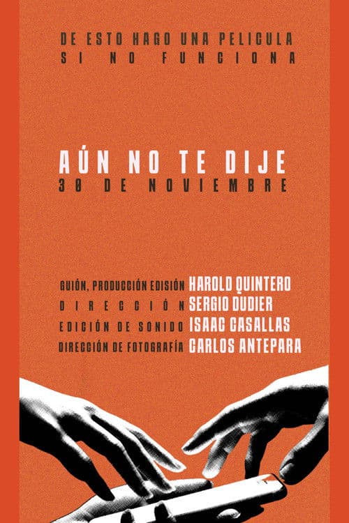 Aún no te dije poster
