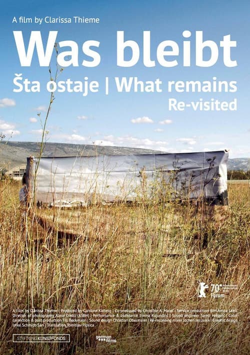 Was bleibt | Šta ostaje | What Remains / Re-visited poster