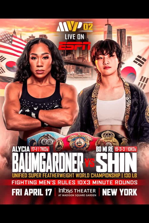 MVPW 02: Baumgardner vs. Shin poster