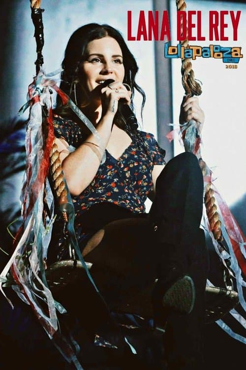 Lana Del Rey: live at  Lollapolooza Chile poster