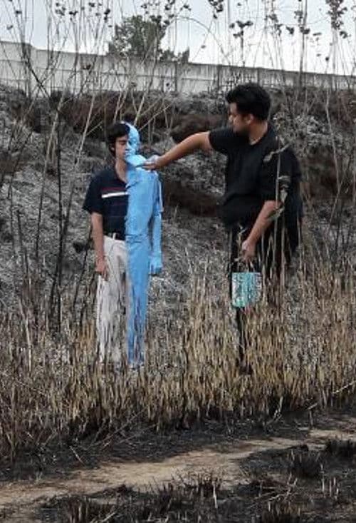 Blue Abstraction poster