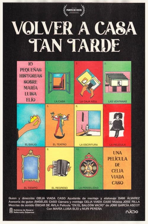 Volver a casa tan tarde poster