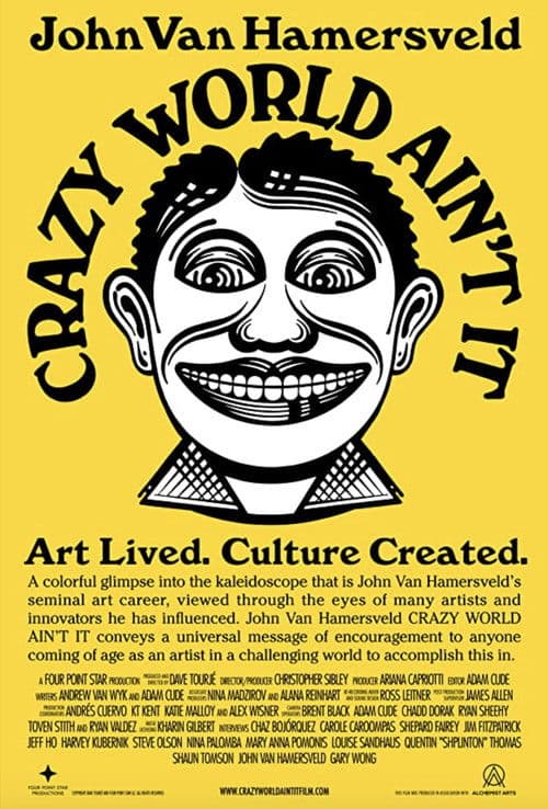 John Van Hamersveld Crazy World Ain't It poster