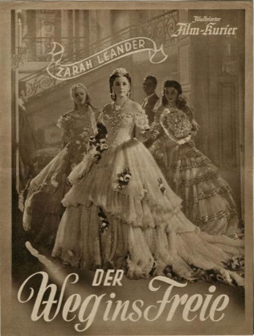 Der Weg ins Freie poster