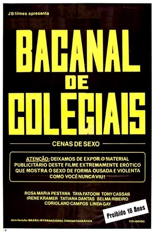 Bacanal de Colegiais poster