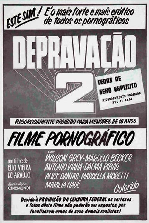 Depravação II poster