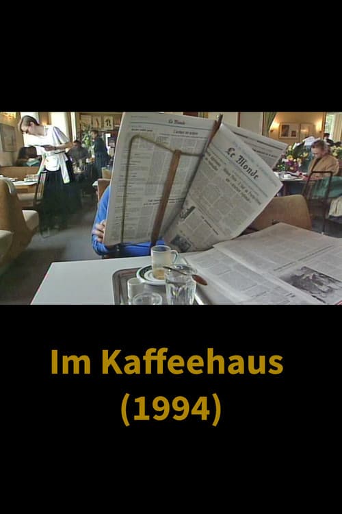 Alltagsgeschichte – Im Kaffeehaus poster